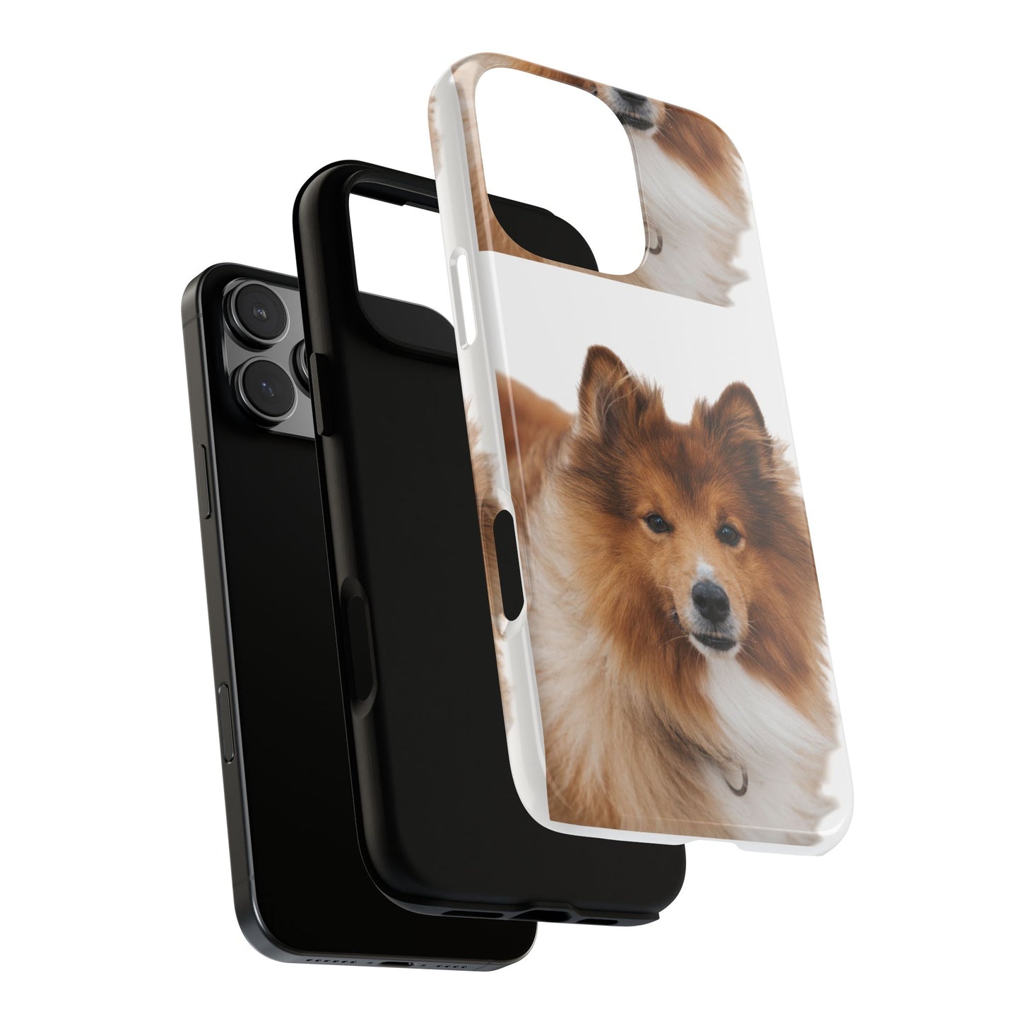 Sublimation Phone Case, Cute Dog Lover's Phone Cover, Pet Tribute Gift, Phone Accessories for Dog Owners, Unique Pet Memorial Case