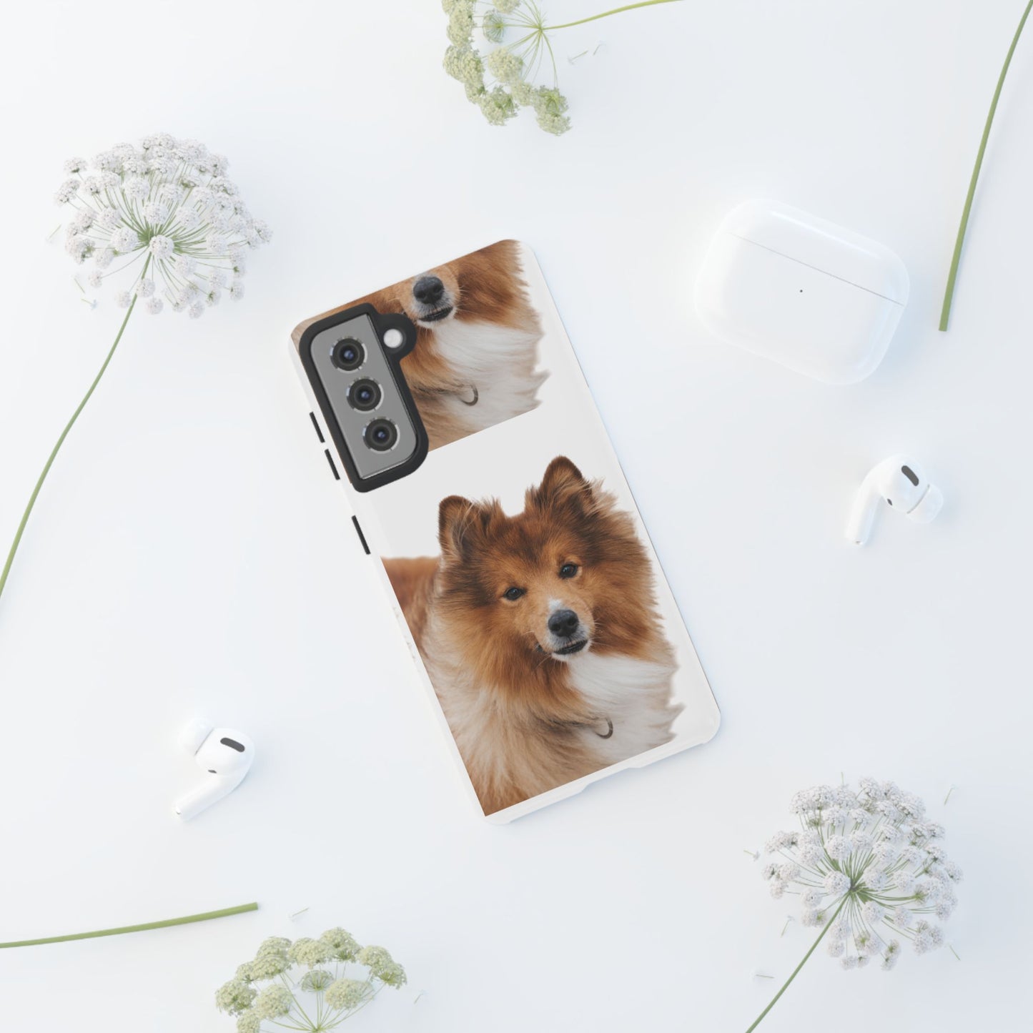 Sublimation Phone Case, Cute Dog Lover's Phone Cover, Pet Tribute Gift, Phone Accessories for Dog Owners, Unique Pet Memorial Case