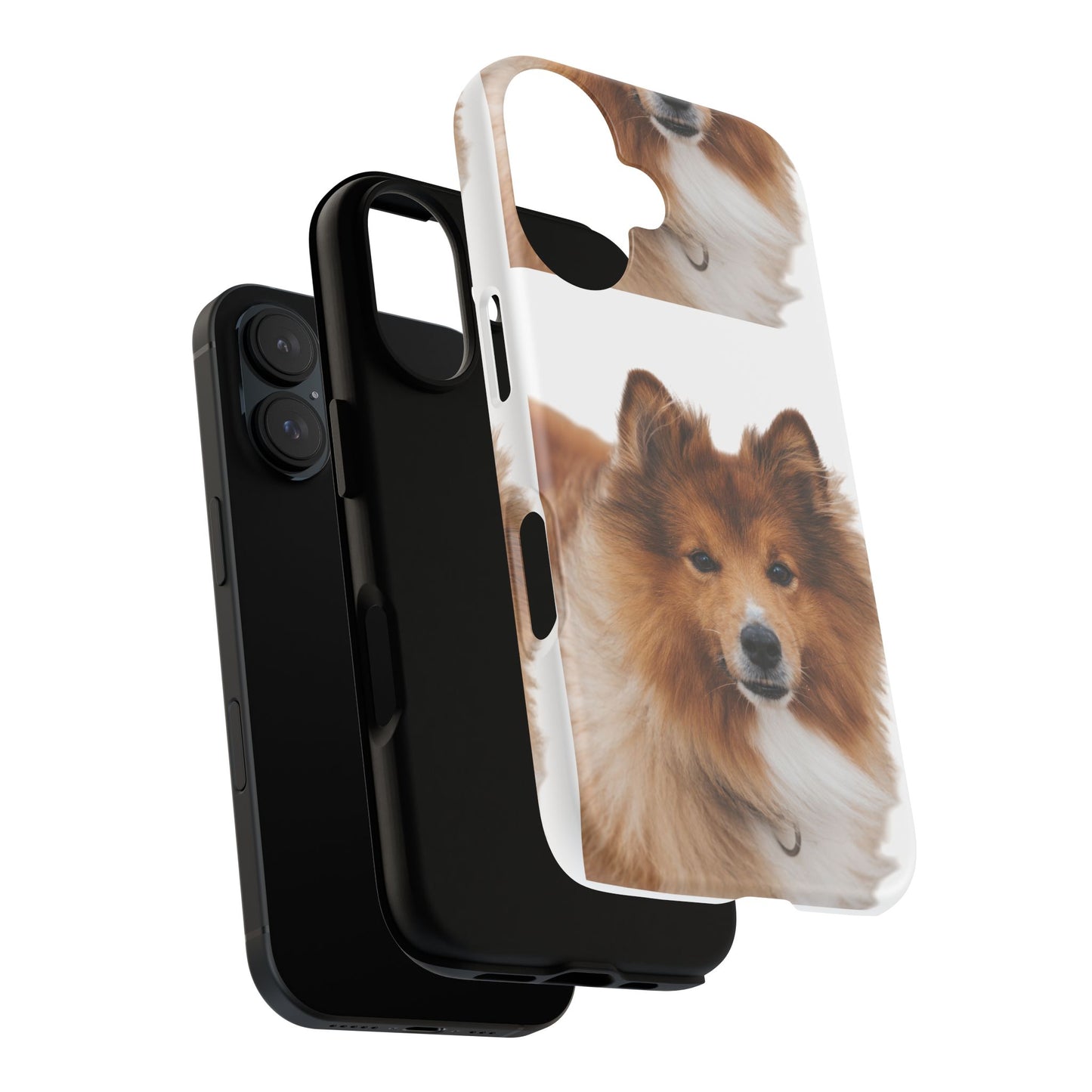 Sublimation Phone Case, Cute Dog Lover's Phone Cover, Pet Tribute Gift, Phone Accessories for Dog Owners, Unique Pet Memorial Case