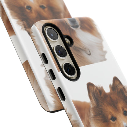 Sublimation Phone Case, Cute Dog Lover's Phone Cover, Pet Tribute Gift, Phone Accessories for Dog Owners, Unique Pet Memorial Case