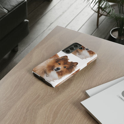 Sublimation Phone Case, Cute Dog Lover's Phone Cover, Pet Tribute Gift, Phone Accessories for Dog Owners, Unique Pet Memorial Case