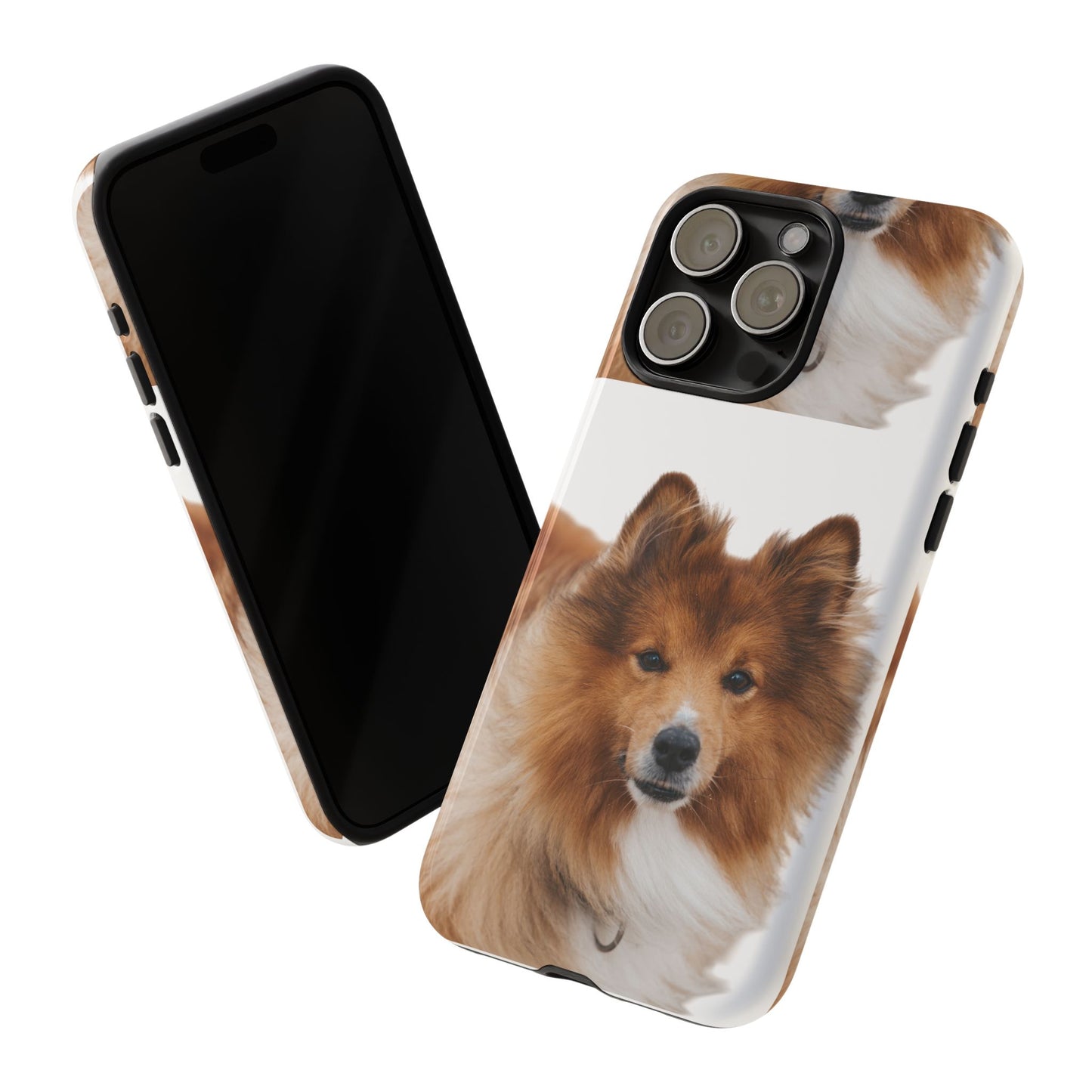 Sublimation Phone Case, Cute Dog Lover's Phone Cover, Pet Tribute Gift, Phone Accessories for Dog Owners, Unique Pet Memorial Case