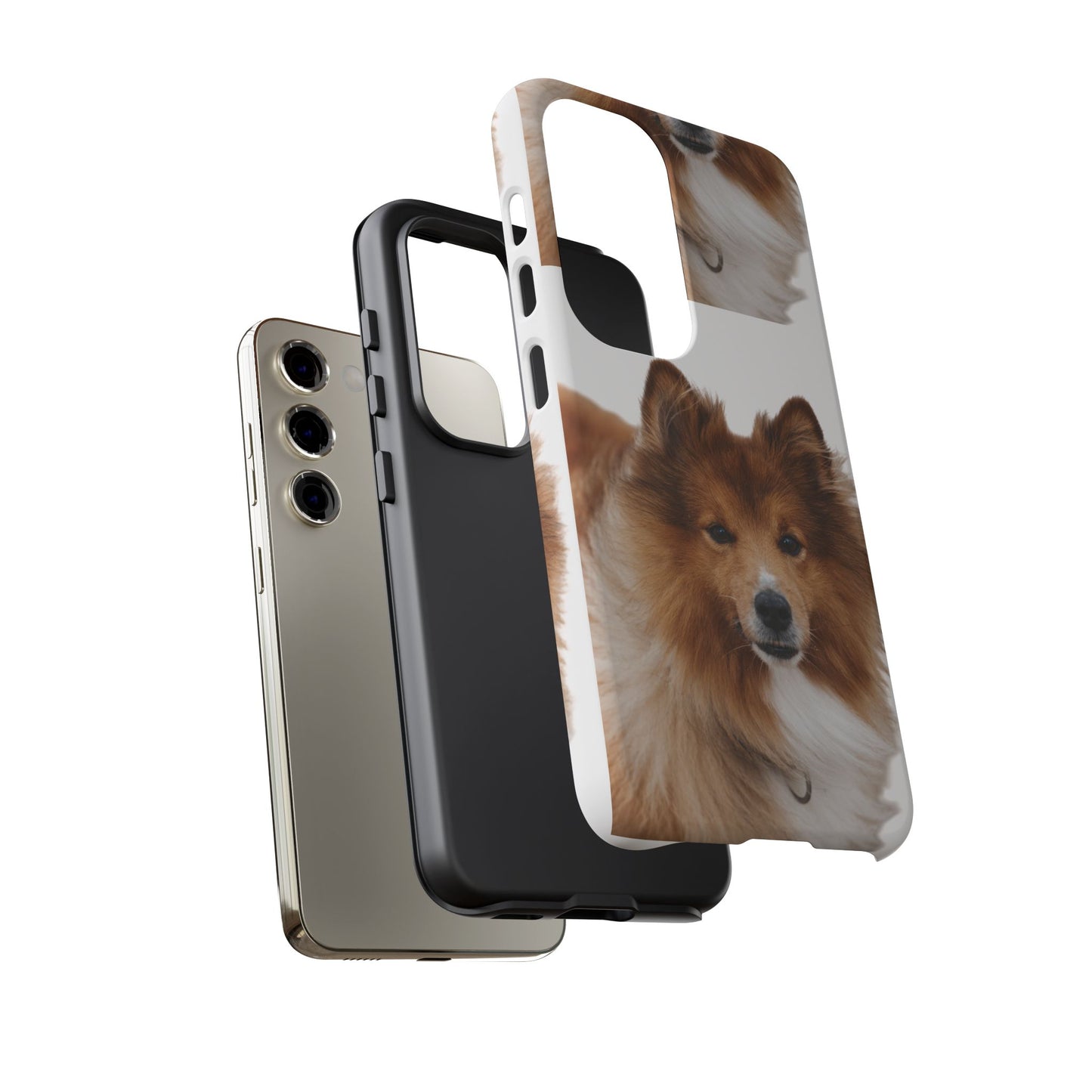 Sublimation Phone Case, Cute Dog Lover's Phone Cover, Pet Tribute Gift, Phone Accessories for Dog Owners, Unique Pet Memorial Case