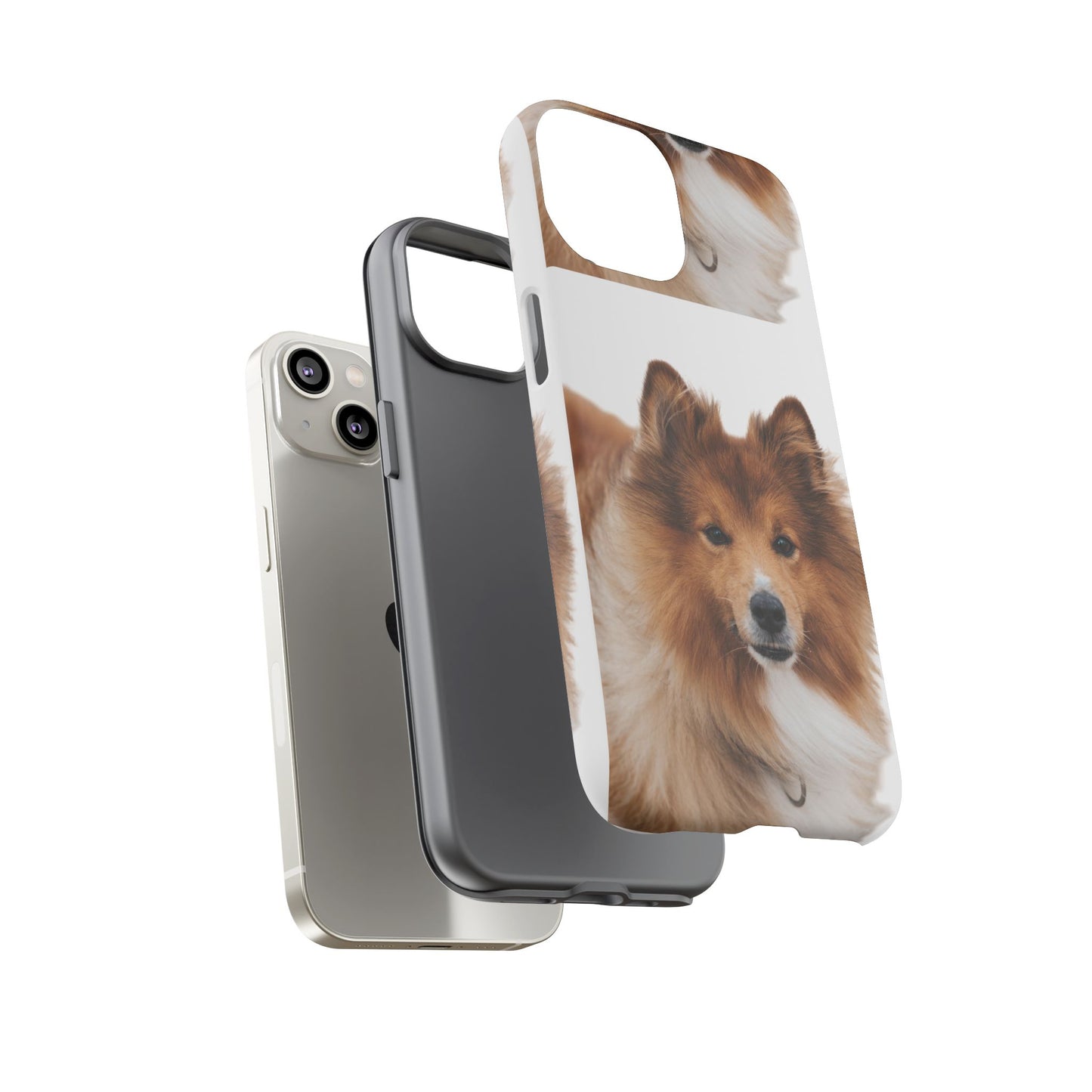 Sublimation Phone Case, Cute Dog Lover's Phone Cover, Pet Tribute Gift, Phone Accessories for Dog Owners, Unique Pet Memorial Case