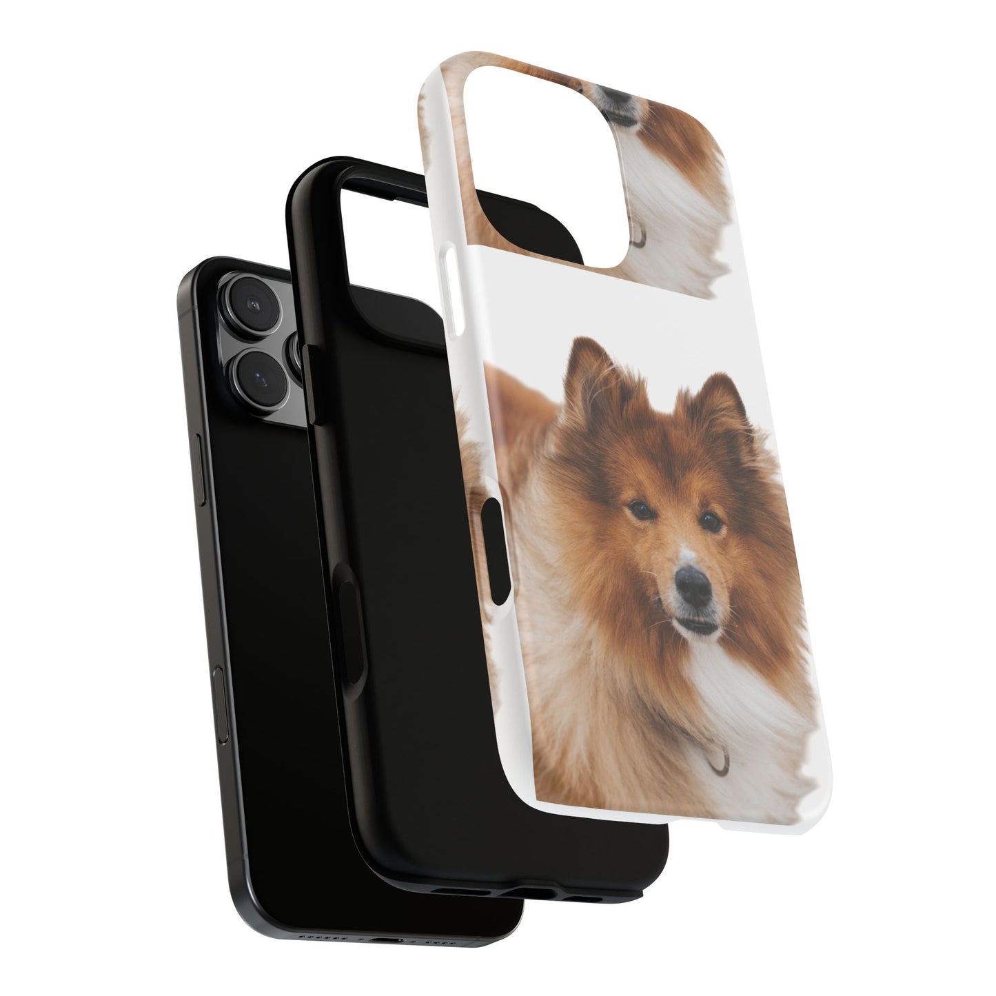 Sublimation Phone Case, Cute Dog Lover's Phone Cover, Pet Tribute Gift, Phone Accessories for Dog Owners, Unique Pet Memorial Case