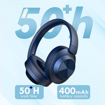 Over-Ear Wireless Headphones, Foldable Rotatable Earbuds with Built-In Microphone, Long Standby Noise Canceling Headphones Gaming Headset for Mobile Phone, Travel Gadgets 2024