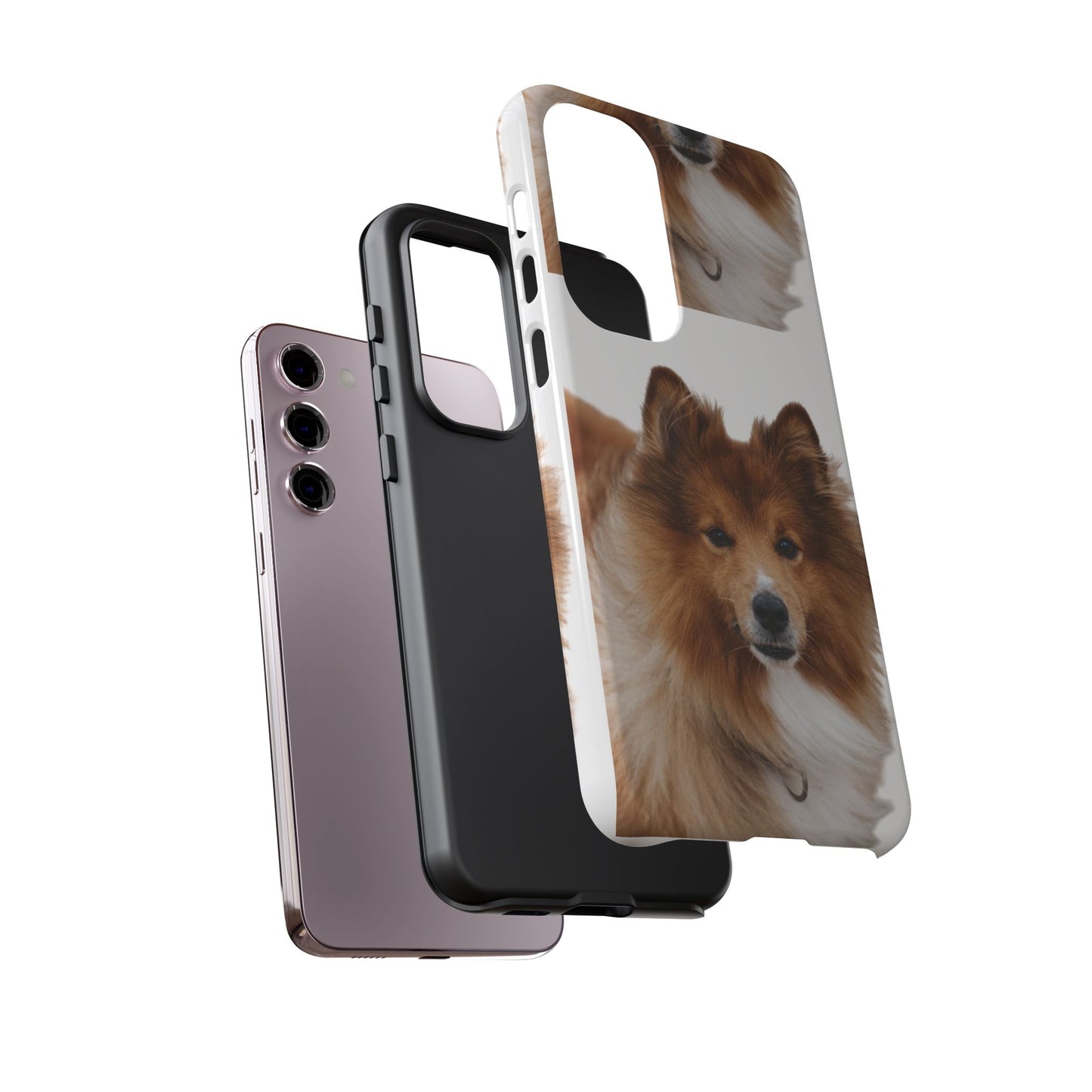 Sublimation Phone Case, Cute Dog Lover's Phone Cover, Pet Tribute Gift, Phone Accessories for Dog Owners, Unique Pet Memorial Case