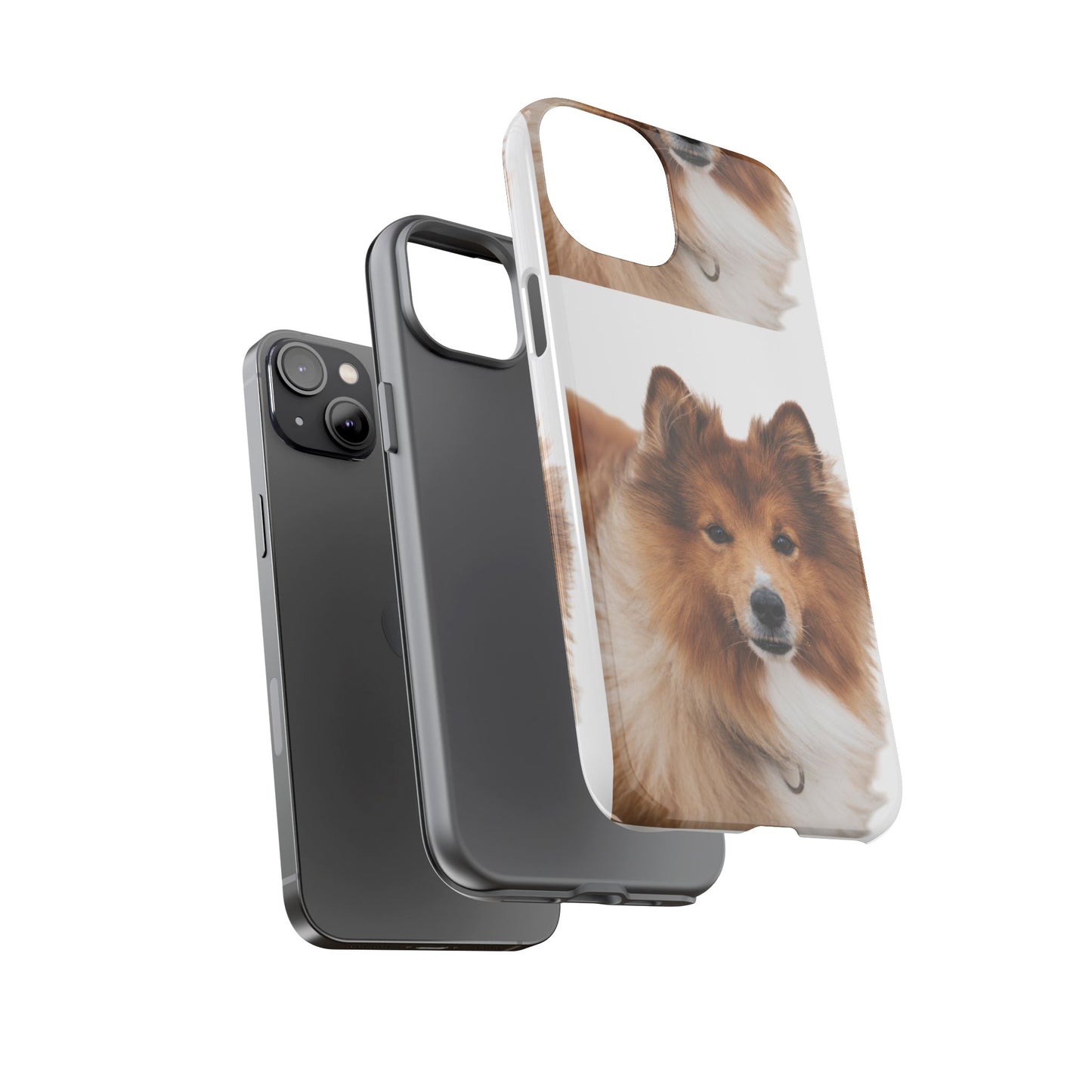 Sublimation Phone Case, Cute Dog Lover's Phone Cover, Pet Tribute Gift, Phone Accessories for Dog Owners, Unique Pet Memorial Case