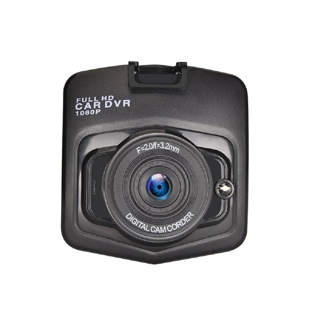 2.4-Inch Full HD 1080P Dash Camera with Night Vision and G-Sensor for Front or Rear Installation