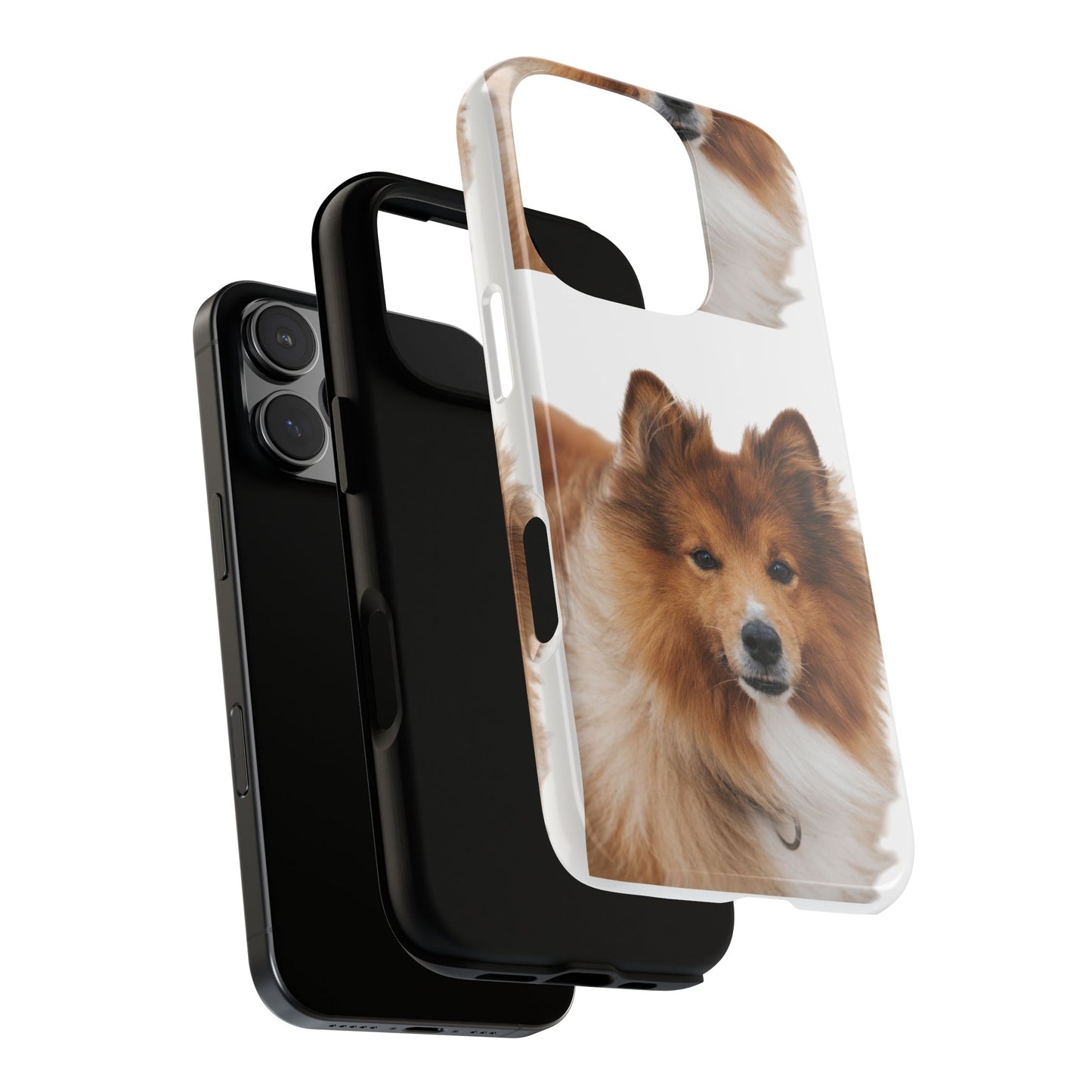 Sublimation Phone Case, Cute Dog Lover's Phone Cover, Pet Tribute Gift, Phone Accessories for Dog Owners, Unique Pet Memorial Case