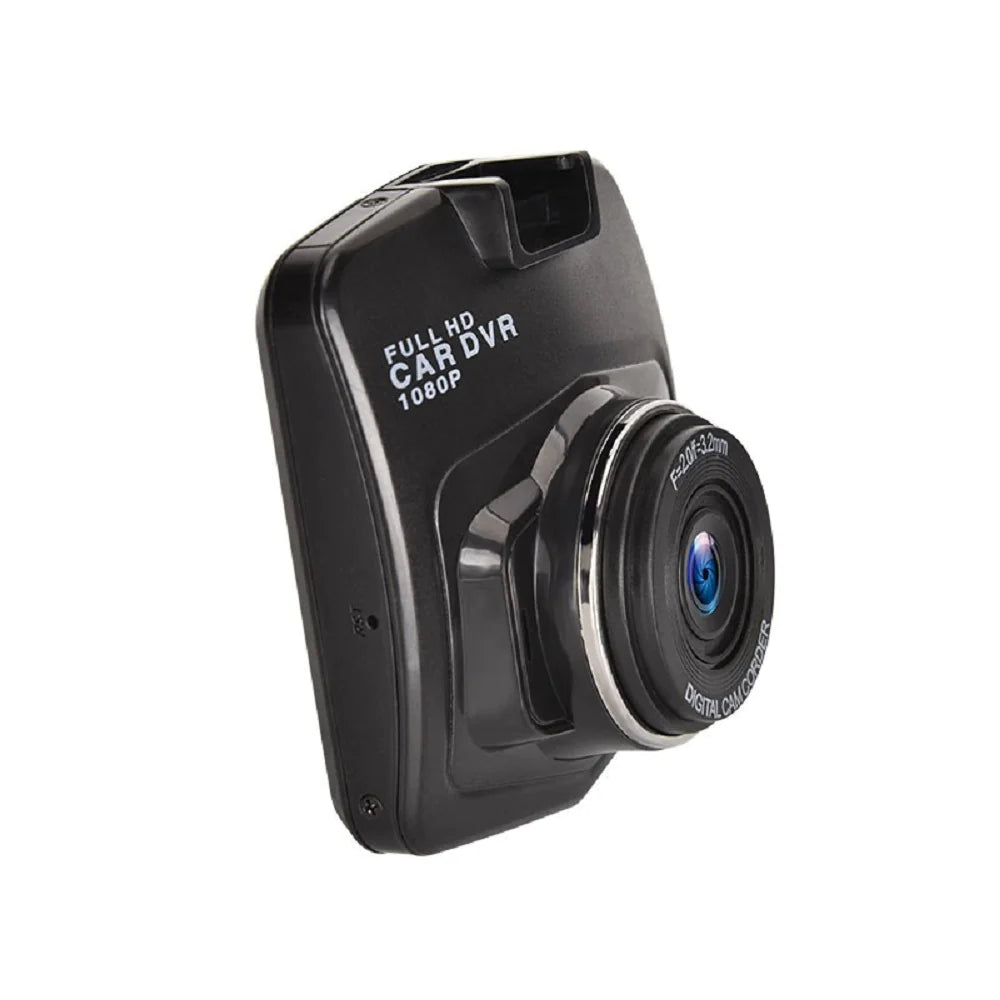 2.4-Inch Full HD 1080P Dash Camera with Night Vision and G-Sensor for Front or Rear Installation